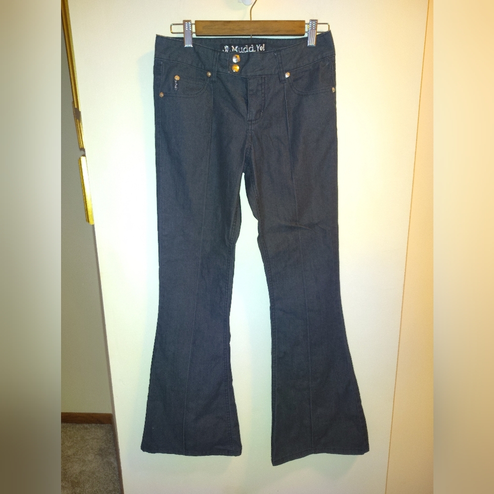 Mudd -- Vintage Low-rise Dark Wash Denim Bell-bottoms Y2k 🔥